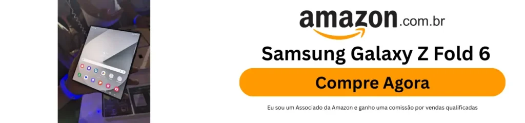Samsung Galaxy Z Fold 6: O avanço do design dobrável 14 Samsung Galaxy Z Fold 6
